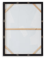 Garviery Black/Cream Wall Art (Online Special Price) - Ornate Home