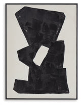 Garviery Black/Cream Wall Art (Online Special Price) - Ornate Home