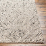 Garza Diamond Textured Washable Rug - Ornate Home