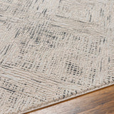 Garza Diamond Textured Washable Rug - Ornate Home