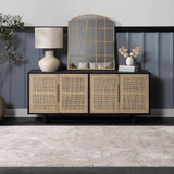 Garza Diamond Textured Washable Rug - Ornate Home