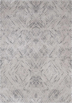 Garza Diamond Textured Washable Rug - Ornate Home