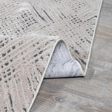 Garza Diamond Textured Washable Rug - Ornate Home