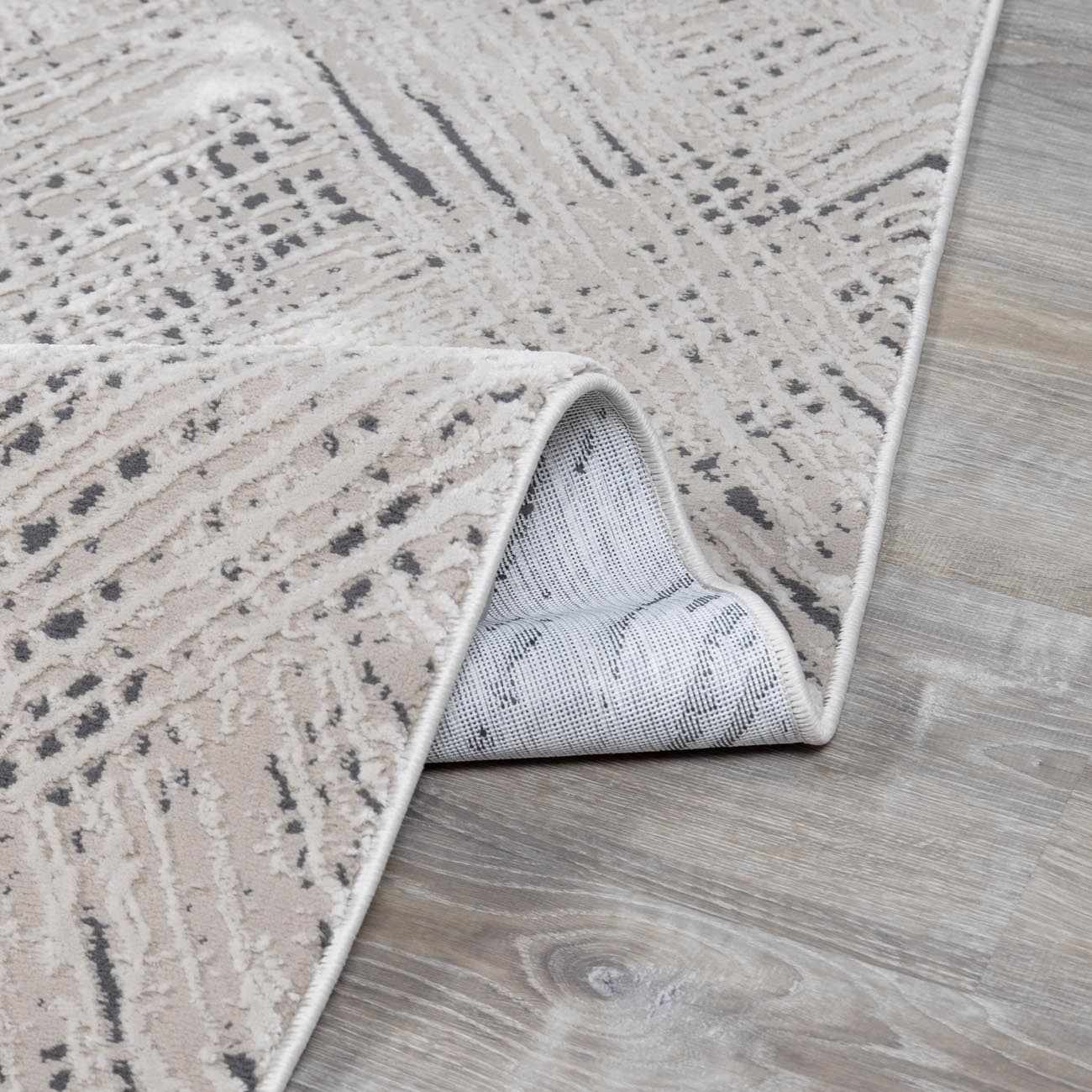 Garza Diamond Textured Washable Rug - Ornate Home