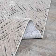 Garza Diamond Textured Washable Rug - Ornate Home