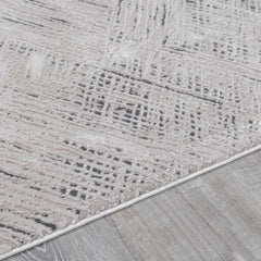 Garza Diamond Textured Washable Rug - Ornate Home