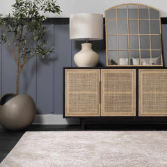 Garza Diamond Textured Washable Rug - Ornate Home