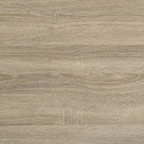 Garza Greige Oak 3-Piece Rectangular Coffee Table Set