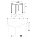 Garza Greige Oak 3-Piece Rectangular Coffee Table Set