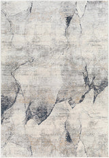 Gasquet Gray Marble Textured Luxe Rug - Ornate Home