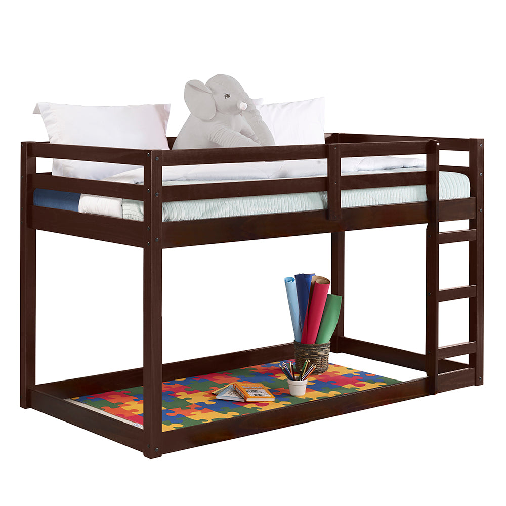 Gaston Espresso Loft Bed - Ornate Home