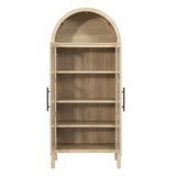Gateshead Natural Arched Cabinet - Ornate Home