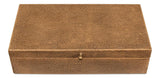 Gatsburg Brown Shagreen Box (Set of 2) - Ornate Home