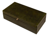 Gatsburg Green Shagreen Box (Set of 2) - Ornate Home