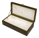 Gatsburg Green Shagreen Box (Set of 2) - Ornate Home