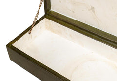 Gatsburg Green Shagreen Box (Set of 2) - Ornate Home