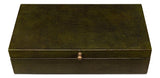 Gatsburg Green Shagreen Box (Set of 2) - Ornate Home