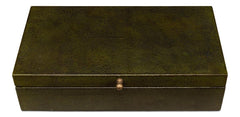 Gatsburg Green Shagreen Box (Set of 2) - Ornate Home