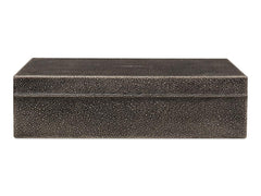Gatsburg Grey Shagreen Books (Set of 12) - Ornate Home