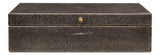 Gatsburg Grey Shagreen Books (Set of 12) - Ornate Home