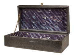 Gatsburg Grey Shagreen Books (Set of 12) - Ornate Home