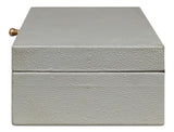 Gatsburg Grey Shagreen Box (Set of 2) - Ornate Home