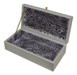 Gatsburg Grey Shagreen Box (Set of 2) - Ornate Home