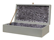 Gatsburg Grey Shagreen Box (Set of 2) - Ornate Home