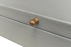 Gatsburg Grey Shagreen Box (Set of 2) - Ornate Home