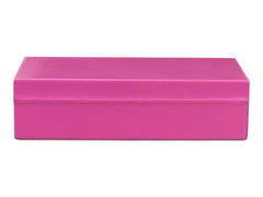 Gatsburg Pink Shagreen Box (Set of 2) - Ornate Home