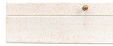 Gatsburg White Shagreen Box (Set of 2) - Ornate Home