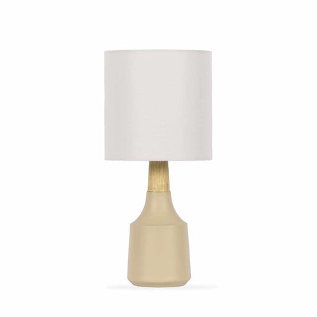 Gattaran Ivory & White Table Lamp - Ornate Home