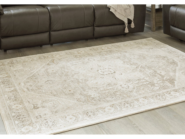 Gatwell Ivory/Gray/Tan 5 x 7 Rug (Online Special Price) - Ornate Home