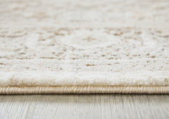 Gatwell Ivory/Gray/Tan 5' x 7' Rug - Ornate Home