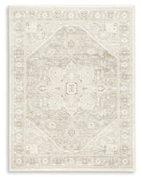 Gatwell Ivory/Gray/Tan 8' x 10' Rug - Ornate Home