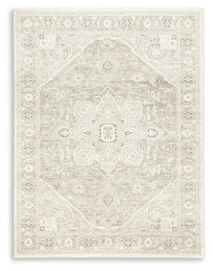 Gatwell Ivory/Gray/Tan 8' x 10' Rug - Ornate Home