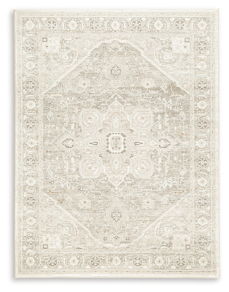 Gatwell Ivory/Gray/Tan 8' x 10' Rug - Ornate Home
