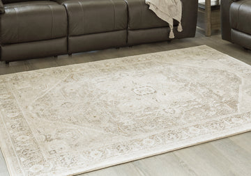 Gatwell Ivory/Gray/Tan 8' x 10' Rug - Ornate Home
