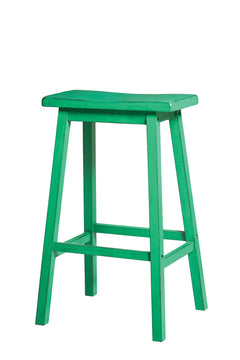 Gaucho Antique Green Bar Stool (Set of 2) - Ornate Home