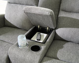 Gauntlet Sterling DBL Rec Loveseat w/Console (Online Special Price) - Ornate Home
