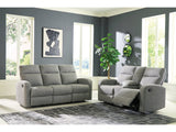 Gauntlet Sterling Reclining Sofa and Loveseat (Online Special Price) - Ornate Home