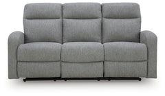 Gauntlet Sterling Reclining Sofa and Loveseat - Ornate Home