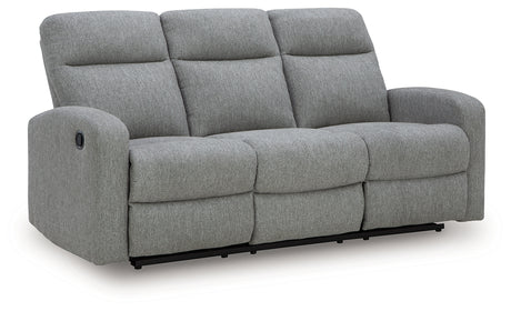 Gauntlet Sterling Reclining Sofa and Loveseat - Ornate Home
