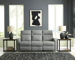 Gauntlet Sterling Reclining Sofa and Loveseat - Ornate Home