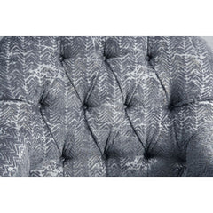 Gaura Chair in Dark Gray Velvet - Ornate Home