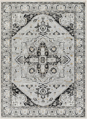 Gauri Gray Medallion Area Rug - Clearance - Ornate Home