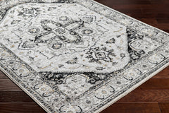 Gauri Gray Medallion Area Rug - Clearance - Ornate Home