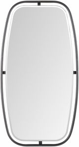 Gautampura Carved Metal Rectangular Mirror - Clearance - Ornate Home