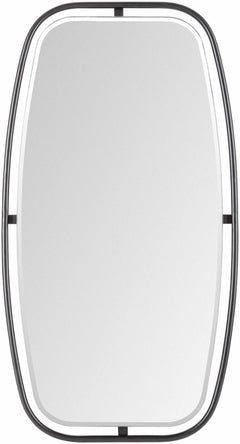 Gautampura Carved Metal Rectangular Mirror - Clearance - Ornate Home