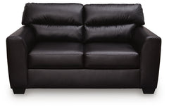 Gavello Midnight Loveseat - Ornate Home